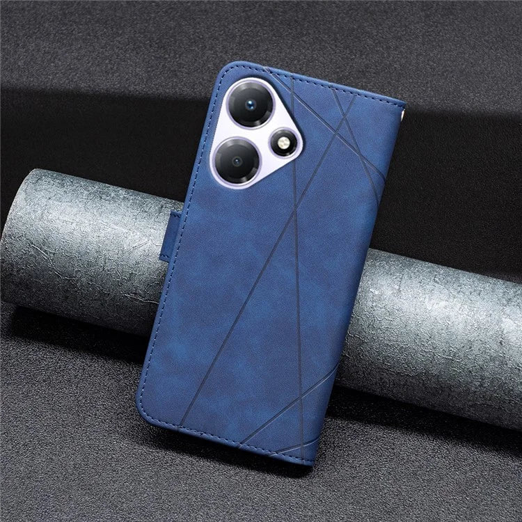 BINFEN COLOR BF05 PU Leather Case for Transsion Infinix Hot 30 Play NFC 4G Phone Shell Anti-drop Wallet Cover