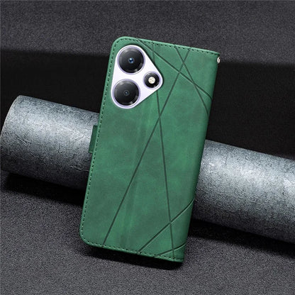 BINFEN COLOR BF05 PU Leather Case for Transsion Infinix Hot 30 Play NFC 4G Phone Shell Anti-drop Wallet Cover