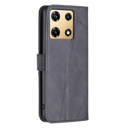 BINFEN COLOR BF05 For Transsion Infinix Note 30 Pro 4G Case PU Leather Stand Phone Protective Cover