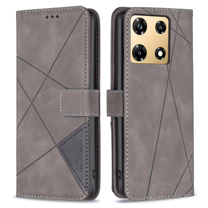 BINFEN COLOR BF05 For Transsion Infinix Note 30 Pro 4G Case PU Leather Stand Phone Protective Cover