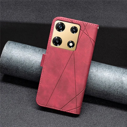 BINFEN COLOR BF05 For Transsion Infinix Note 30 Pro 4G Case PU Leather Stand Phone Protective Cover