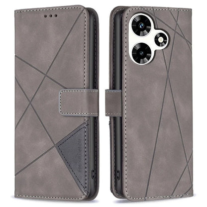 BINFEN COLOR BF05 For Transsion Infinix Hot 30 Case PU Leather Folio Flip Stand Cell Phone Cover