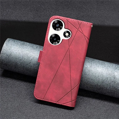 BINFEN COLOR BF05 For Transsion Infinix Hot 30 Case PU Leather Folio Flip Stand Cell Phone Cover