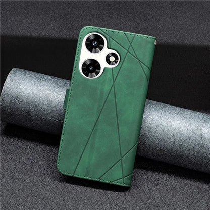 BINFEN COLOR BF05 For Transsion Infinix Hot 30 Case PU Leather Folio Flip Stand Cell Phone Cover