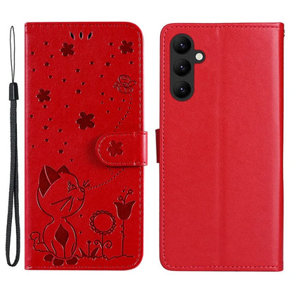 KT Imprinting Flower Series-4 for Samsung Galaxy A25 5G (Global) (161.0 x 76.5 x 8.3mm) Case Shockproof Card Slots Phone Cover