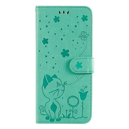 KT Imprinting Flower Series-4 for Samsung Galaxy A25 5G (Global) (161.0 x 76.5 x 8.3mm) Case Shockproof Card Slots Phone Cover