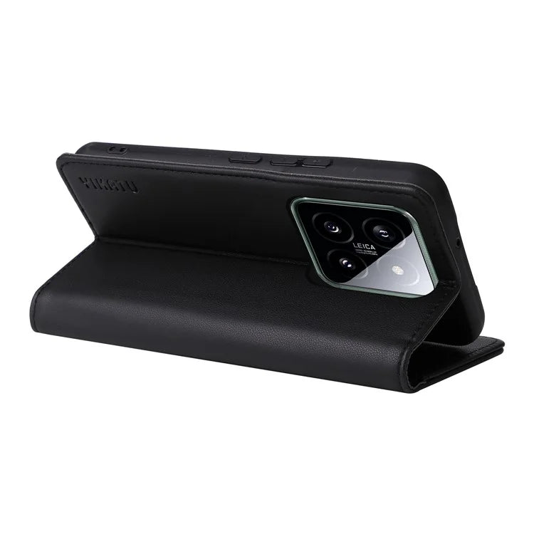 YIKATU YK-001 for Xiaomi 14 Case Anti-drop PU Leather Wallet Phone Cover