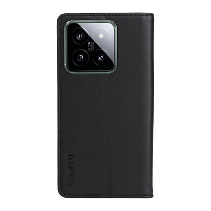YIKATU YK-001 for Xiaomi 14 Case Anti-drop PU Leather Wallet Phone Cover