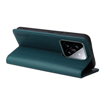 YIKATU YK-001 for Xiaomi 14 Case Anti-drop PU Leather Wallet Phone Cover