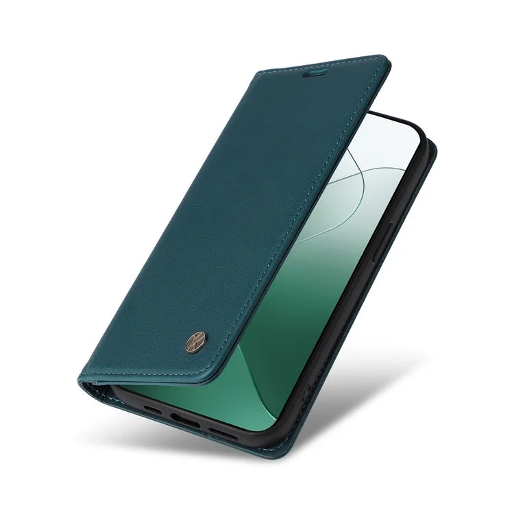 YIKATU YK-001 for Xiaomi 14 Case Anti-drop PU Leather Wallet Phone Cover