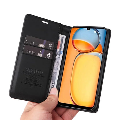 YIKATU YK-001 For Xiaomi Redmi 13C 4G / Poco C65 4G Case Anti-scratch Leather Flip Stand Phone Cover