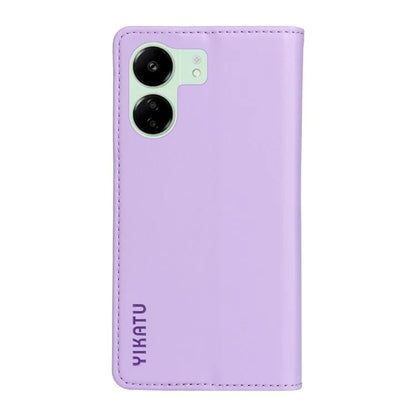 YIKATU YK-001 For Xiaomi Redmi 13C 4G / Poco C65 4G Case Anti-scratch Leather Flip Stand Phone Cover