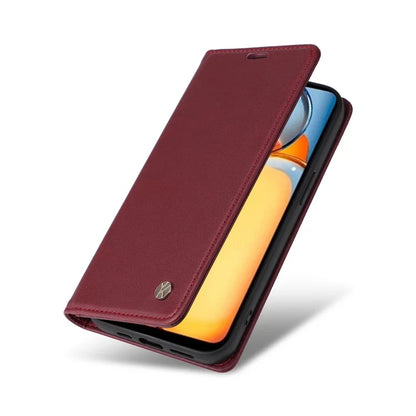 YIKATU YK-001 For Xiaomi Redmi 13C 4G / Poco C65 4G Case Anti-scratch Leather Flip Stand Phone Cover