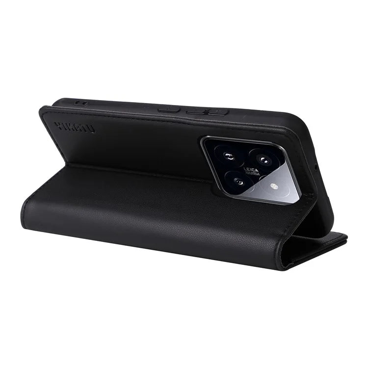 YIKATU YK-001 For Xiaomi 14 Pro Case Leather Phone Cover with Wallet and Card Slot