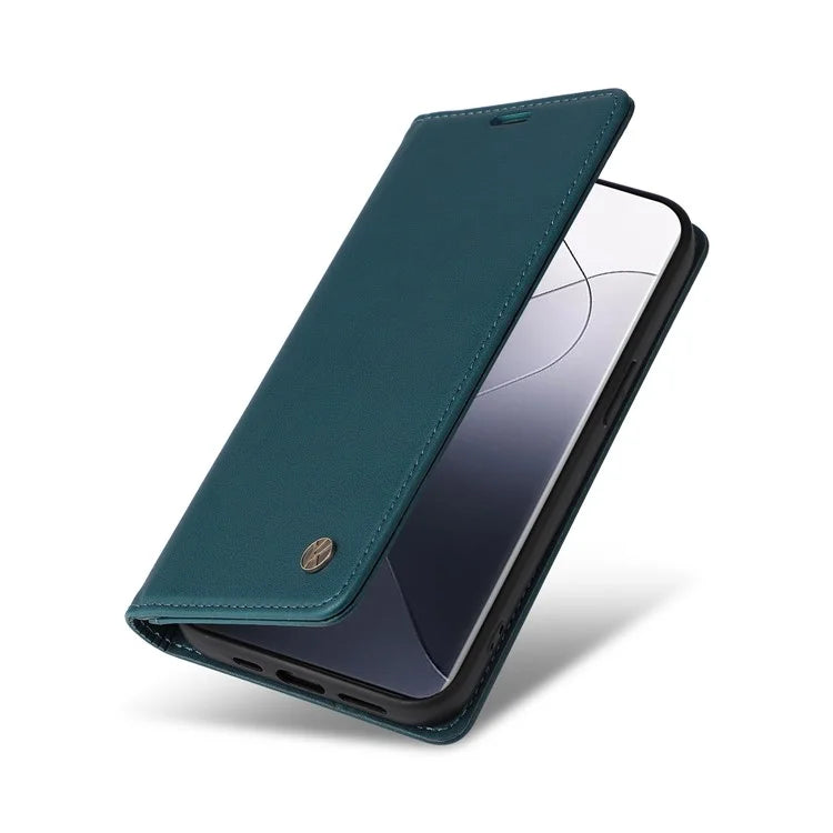 YIKATU YK-001 For Xiaomi 14 Pro Case Leather Phone Cover with Wallet and Card Slot