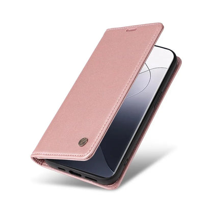YIKATU YK-001 For Xiaomi 14 Pro Case Leather Phone Cover with Wallet and Card Slot
