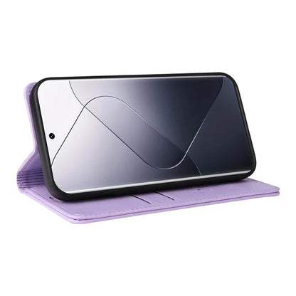 YIKATU YK-001 For Xiaomi 14 Pro Case Leather Phone Cover with Wallet and Card Slot