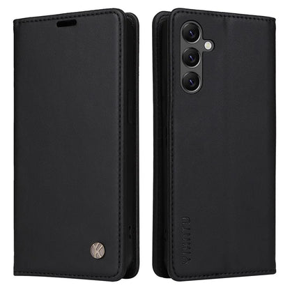 YIKATU YK-001 For Samsung Galaxy A25 5G (Global) (161.0 x 76.5 x 8.3mm) Case Magnetic Auto Closing Stand Cell Phone Cover