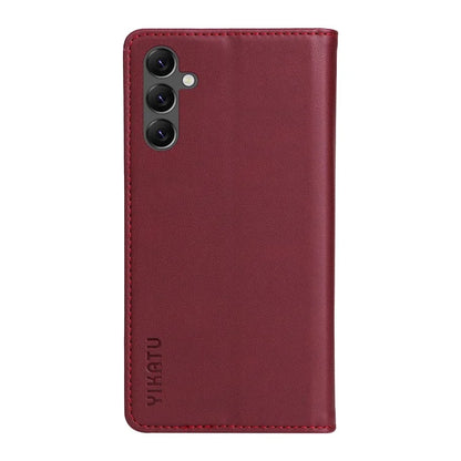 YIKATU YK-001 For Samsung Galaxy A25 5G (Global) (161.0 x 76.5 x 8.3mm) Case Magnetic Auto Closing Stand Cell Phone Cover