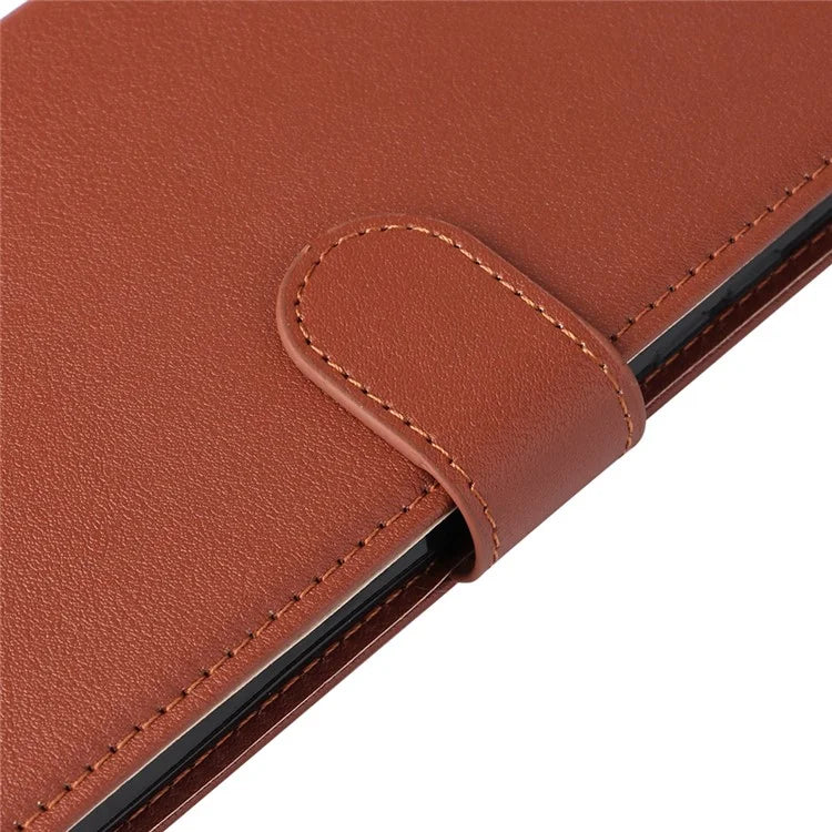 For Samsung Galaxy S24+ Leather Case Wallet Magnetic Clasp Phone Cover
