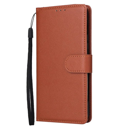 For Samsung Galaxy S24+ Leather Case Wallet Magnetic Clasp Phone Cover