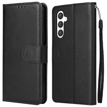 For Samsung Galaxy S24+ Leather Case Wallet Magnetic Clasp Phone Cover