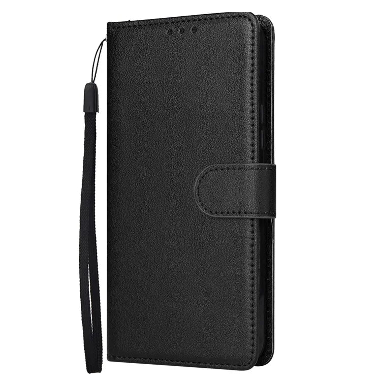 For Samsung Galaxy S24+ Leather Case Wallet Magnetic Clasp Phone Cover