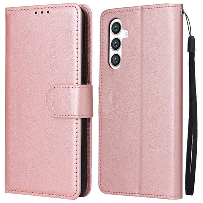 For Samsung Galaxy S24+ Leather Case Wallet Magnetic Clasp Phone Cover