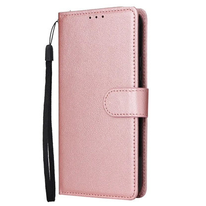 For Samsung Galaxy S24+ Leather Case Wallet Magnetic Clasp Phone Cover