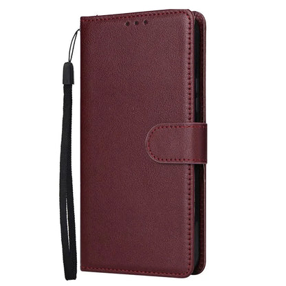 For Samsung Galaxy S24+ Leather Case Wallet Magnetic Clasp Phone Cover