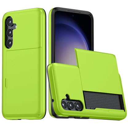 For Samsung Galaxy S24 Phone Case TPU+PC Dual Layer Protective Cover