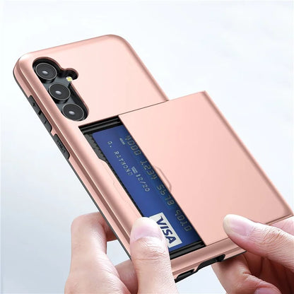 For Samsung Galaxy S24 Phone Case TPU+PC Dual Layer Protective Cover