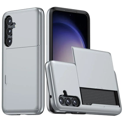 For Samsung Galaxy S24 Phone Case TPU+PC Dual Layer Protective Cover