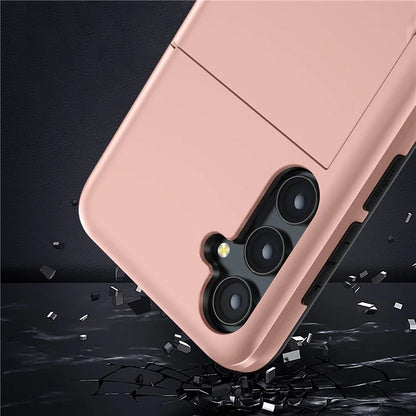 For Samsung Galaxy S24 Phone Case TPU+PC Dual Layer Protective Cover