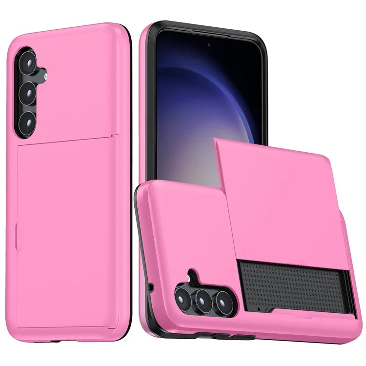 For Samsung Galaxy S24 Phone Case TPU+PC Dual Layer Protective Cover