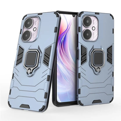 For Xiaomi Redmi 13C 4G / Poco C65 4G Case Anti-drop Ring Kickstand Smart Phone Cover