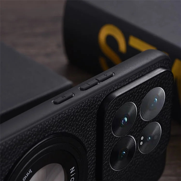 For Xiaomi 14 Case Magnetic Leather+TPU Phone Cover
