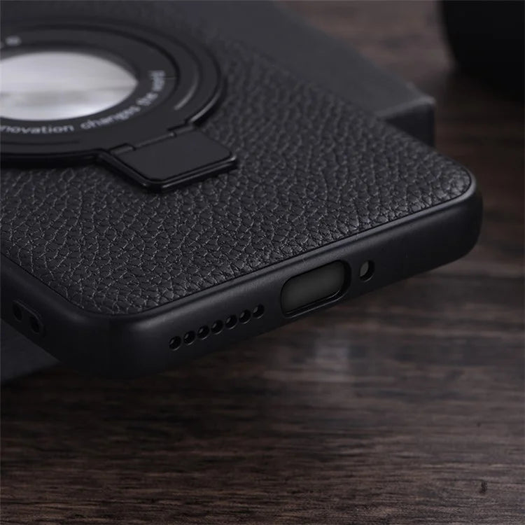 For Xiaomi 14 Case Magnetic Leather+TPU Phone Cover