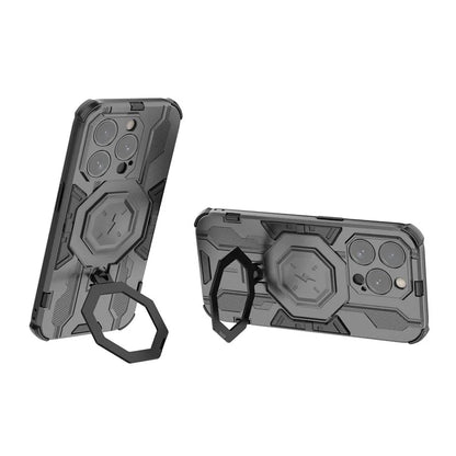 For iPhone 15 Pro Max Phone Cover Ring Holder Kickstand Protective Case