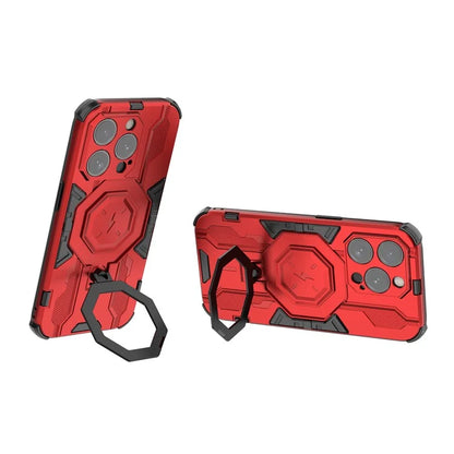 For iPhone 15 Pro Max Phone Cover Ring Holder Kickstand Protective Case