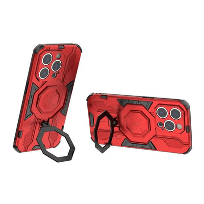 For iPhone 14 Pro Cover Kickstand PC+TPU Drop Protective Phone Case