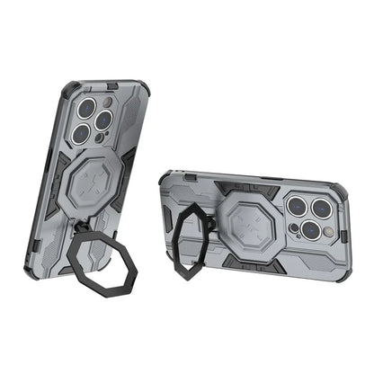 For iPhone 14 Pro Cover Kickstand PC+TPU Drop Protective Phone Case