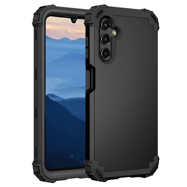 L-Style For Samsung Galaxy A15 4G Case PC + Silicone Drop Protective Phone Cover