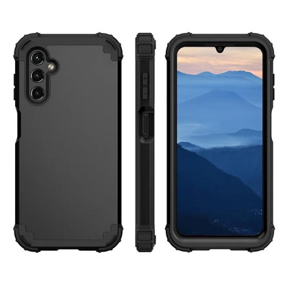 L-Style For Samsung Galaxy A15 4G Case PC + Silicone Drop Protective Phone Cover