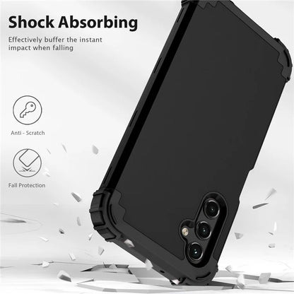 L-Style For Samsung Galaxy A15 4G Case PC + Silicone Drop Protective Phone Cover