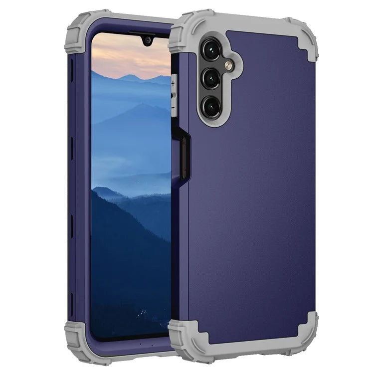 L-Style For Samsung Galaxy A15 4G Case PC + Silicone Drop Protective Phone Cover
