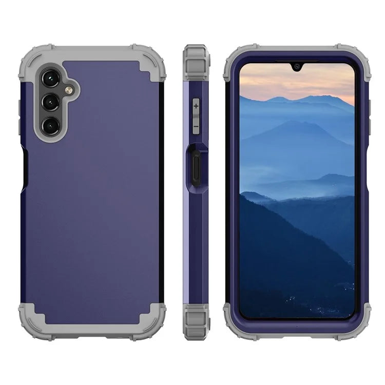 L-Style For Samsung Galaxy A15 4G Case PC + Silicone Drop Protective Phone Cover