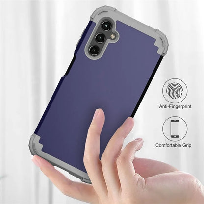 L-Style For Samsung Galaxy A15 4G Case PC + Silicone Drop Protective Phone Cover