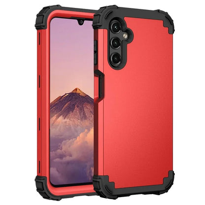L-Style For Samsung Galaxy A15 4G Case PC + Silicone Drop Protective Phone Cover