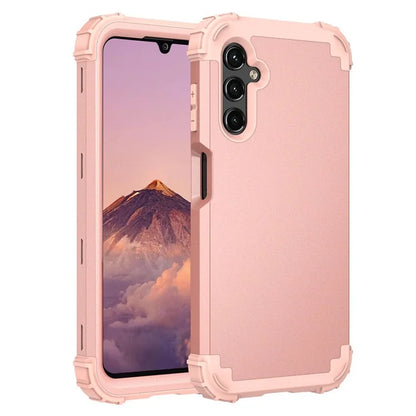 L-Style For Samsung Galaxy A15 4G Case PC + Silicone Drop Protective Phone Cover